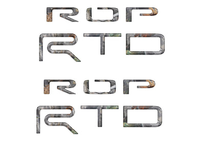 Bed Side Letter Inserts Fits 2015-2021 Toyota Tundra TRD Pro