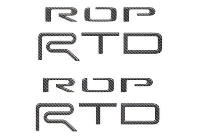 Bed Side Letter Inserts Fits 2015-2021 Toyota Tundra TRD Pro
