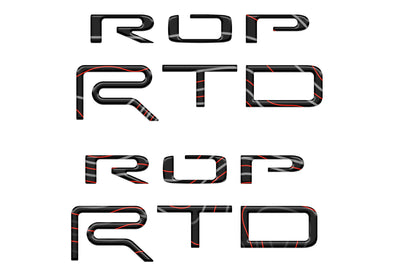 Bed Side Letter Inserts Fits 2015-2021 Toyota Tundra TRD Pro