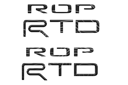 Bed Side Letter Inserts Fits 2015-2021 Toyota Tundra TRD Pro