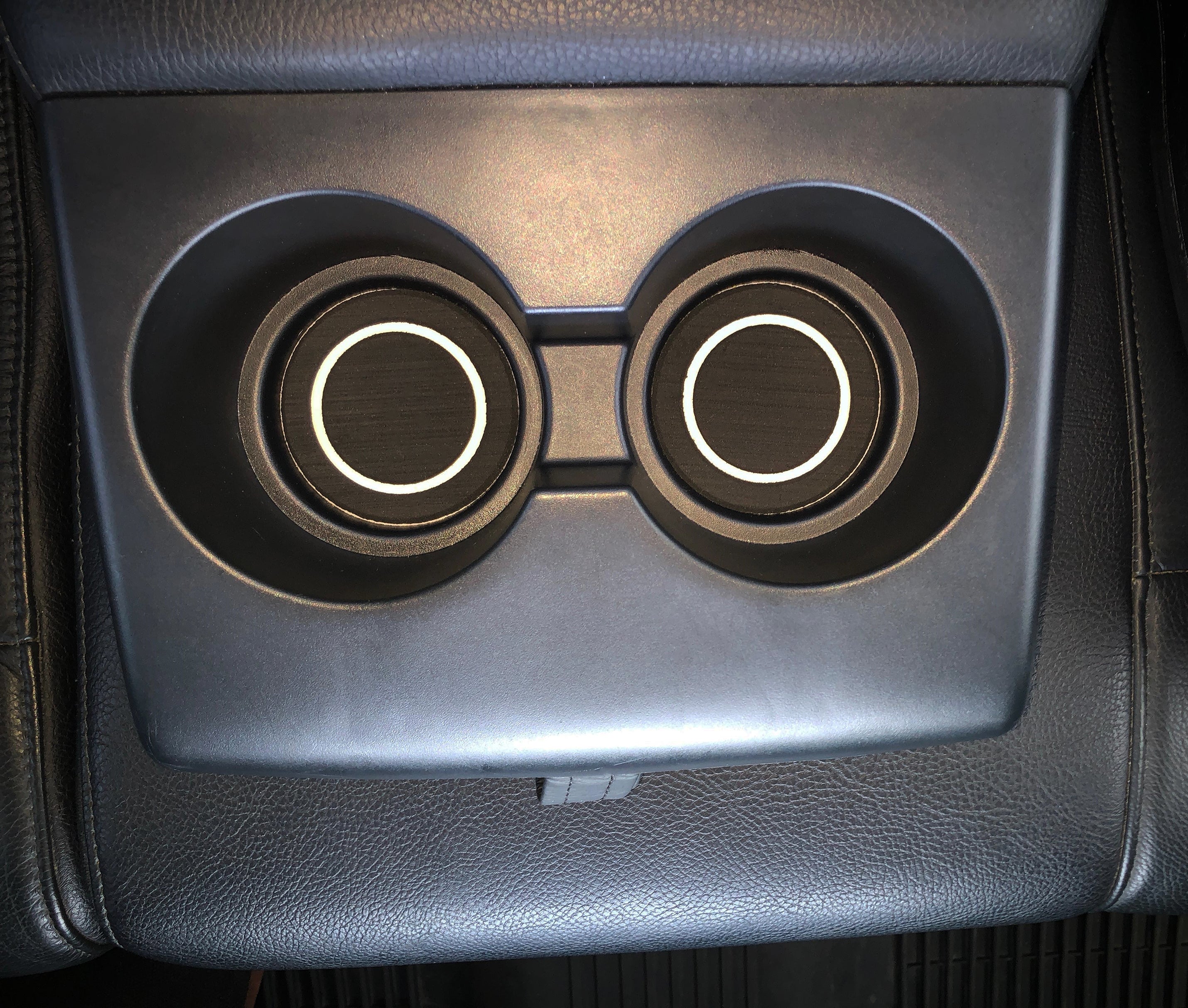 Rear Seat Cup Holder Inserts Fits 2007-2021 Toyota Tundra