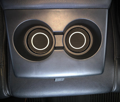 Rear Seat Cup Holder Inserts Fits 2007-2021 Toyota Tundra