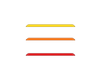 TRD Grille TRI-Color Line Inserts Fits 2022-2026 Toyota Tundra & 2023-2026 Toyota Sequoia