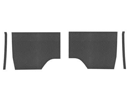 Rear Bumper Side Overlays Fits 2022-2026 Toyota Tundra