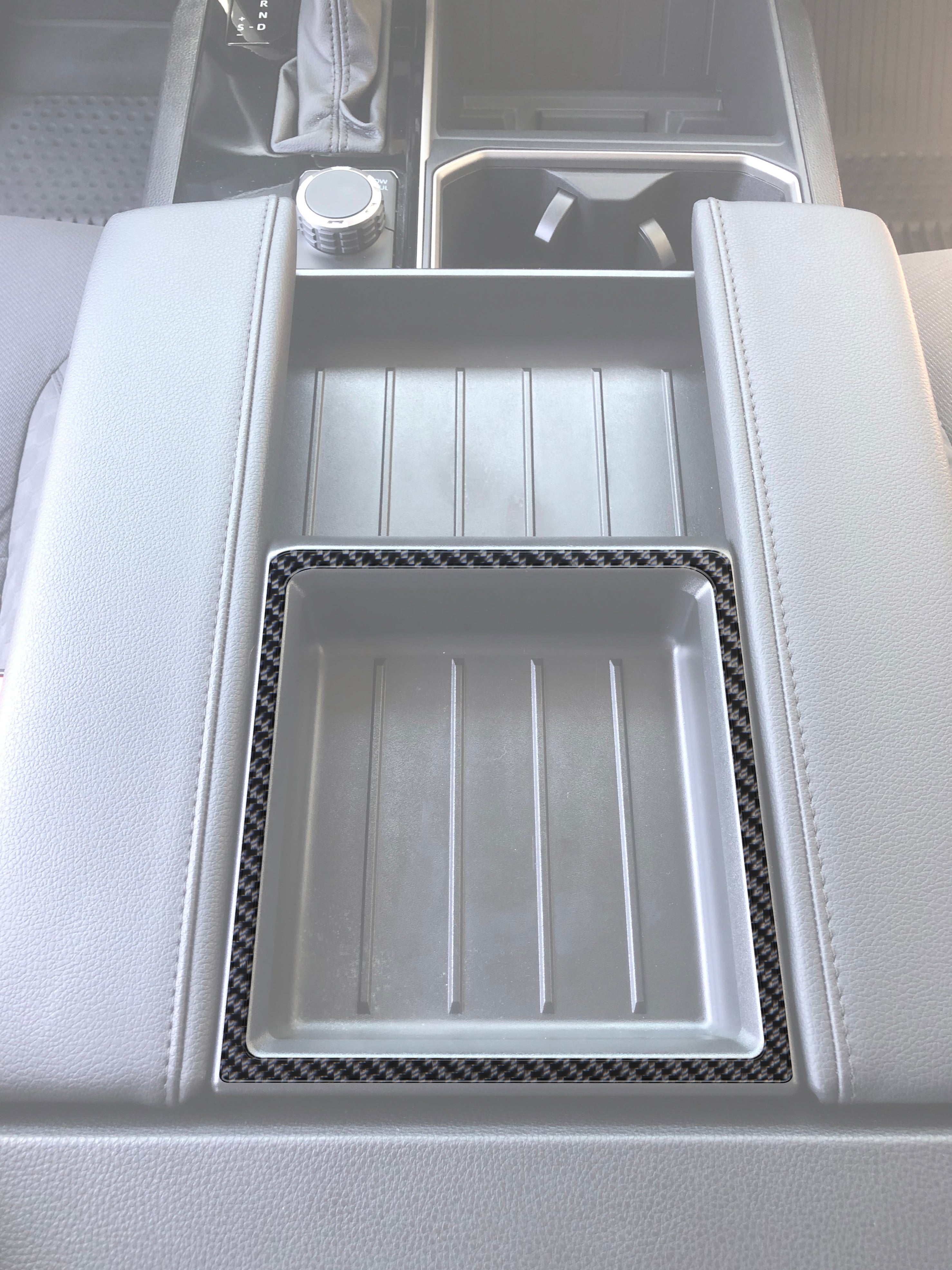 Center Console Compartment Accent Fits 2022-2026 Toyota Tundra & 2023-2026 Toyota Sequoia