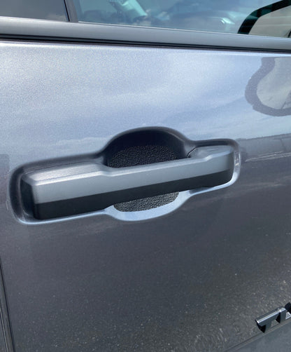 4 Door Handle Textured Protective Inserts Fits 2022-2026 Toyota Tundra