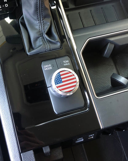 Badge for Drive Mode Selector Dial Fits 2022-2026 Toyota Tundra & 2023-2026 Toyota Sequoia
