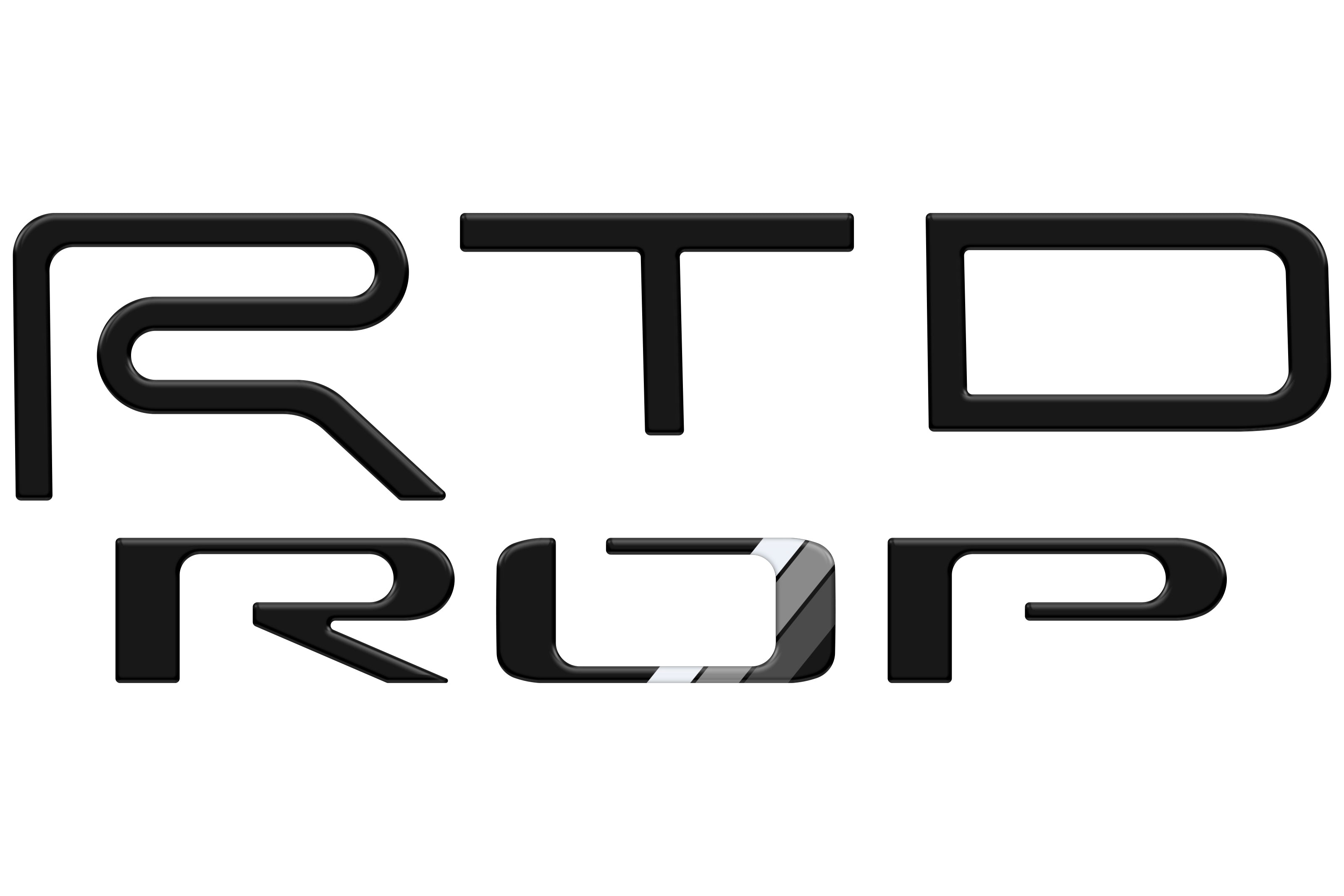 TRD Pro Tailgate Letter Inserts Fits 2022-2026 Toyota Tundra