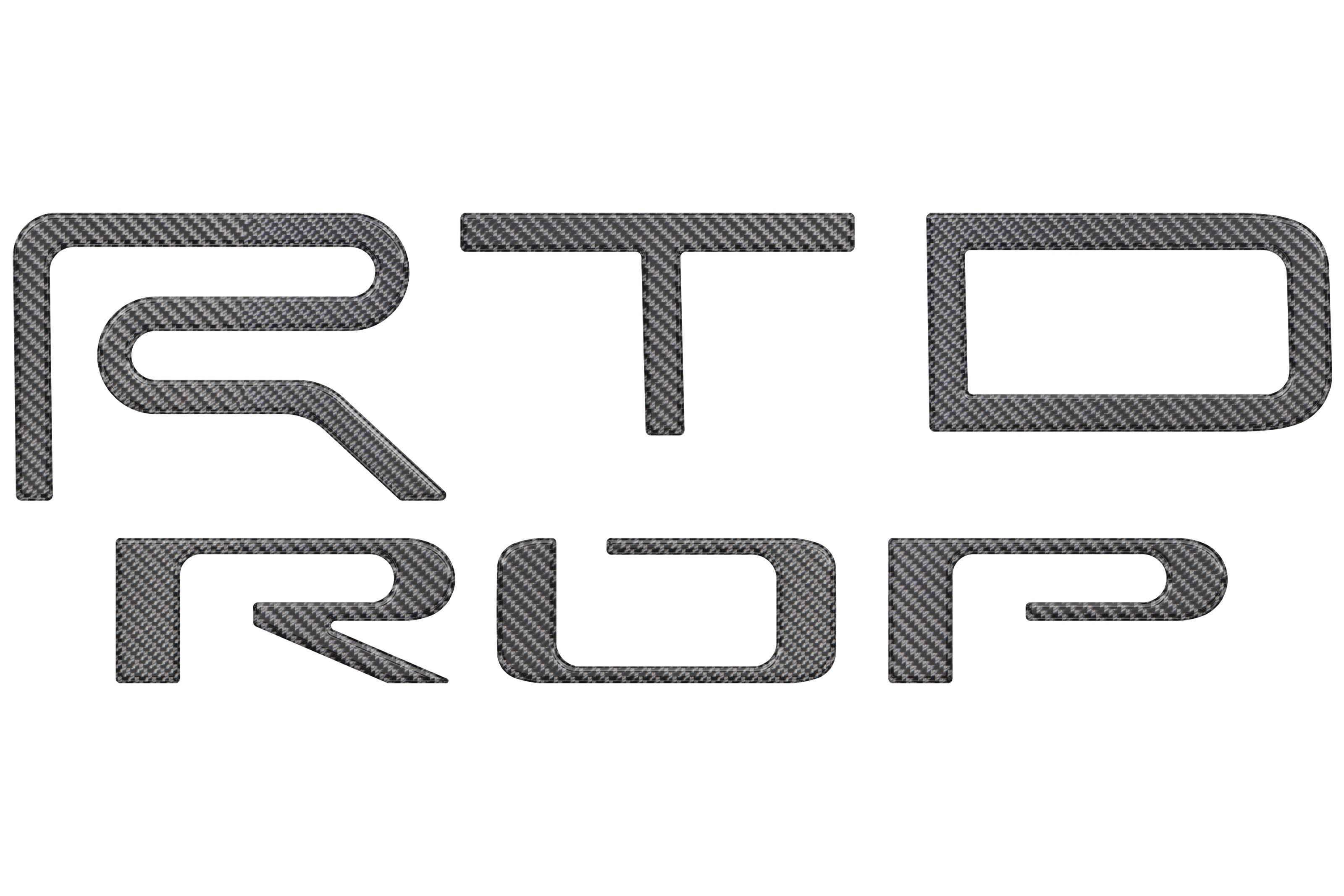 TRD Pro Tailgate Letter Inserts Fits 2022-2026 Toyota Tundra