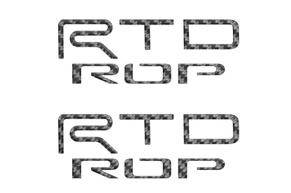 Hood Louver Letter Overlays Fits 2022-2026 Toyota Tundra TRD Pro