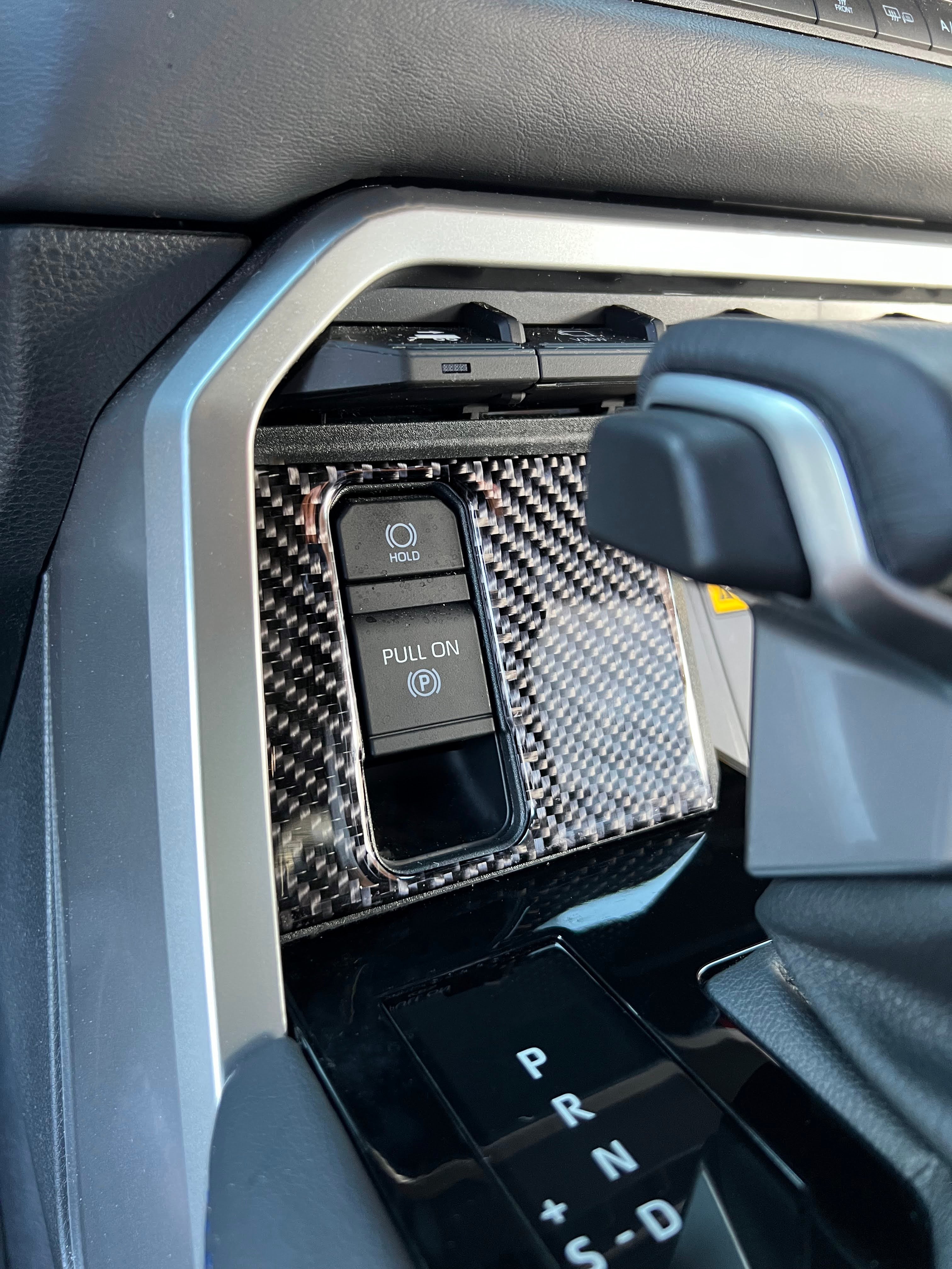 Upper Center Console Accent Trim Fits 2022-2026 Toyota Tundra & 2023-2026 Toyota Sequoia