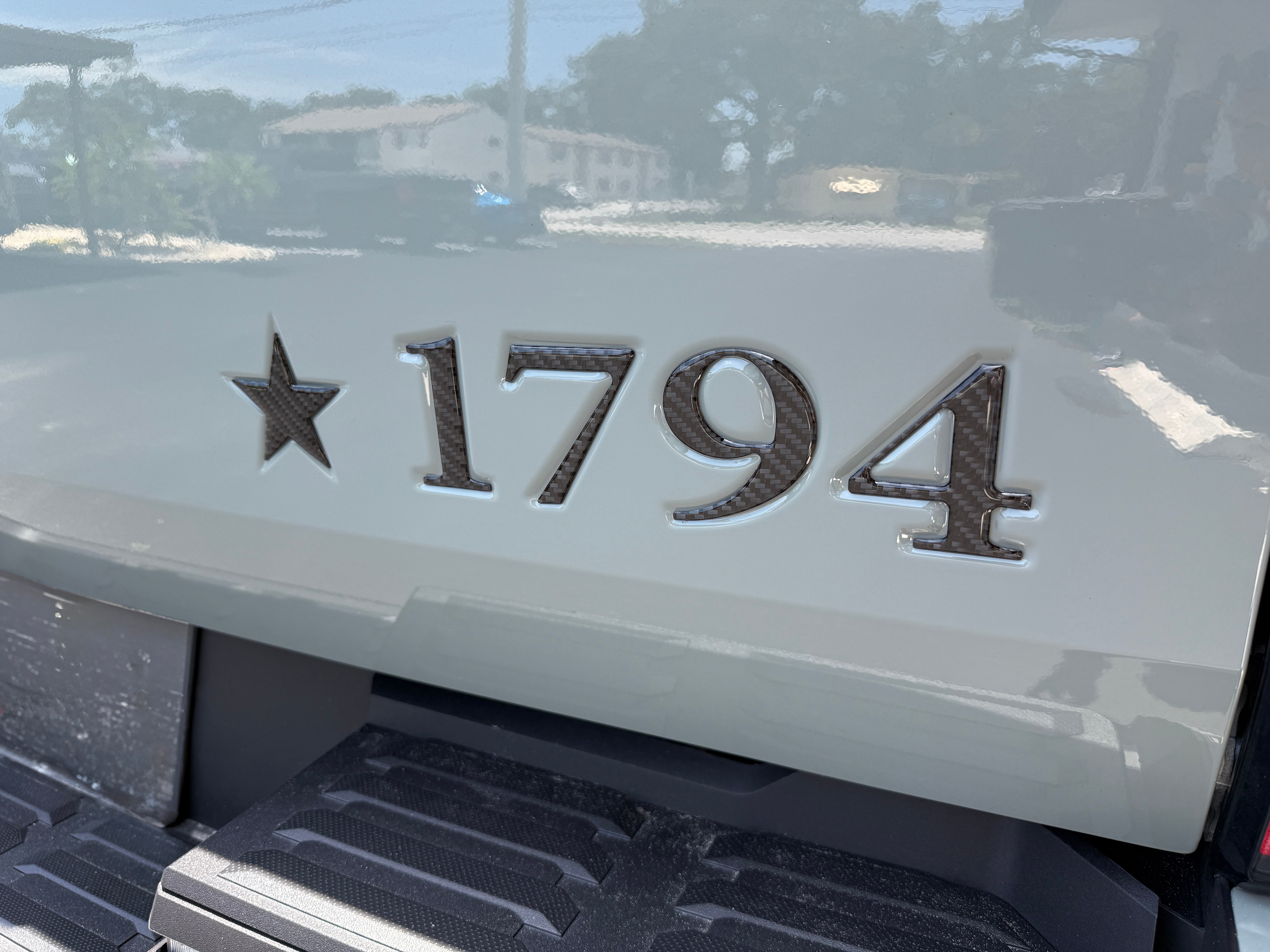 Tailgate Letter Inserts Fits 2022-2026 Toyota Tundra 1794