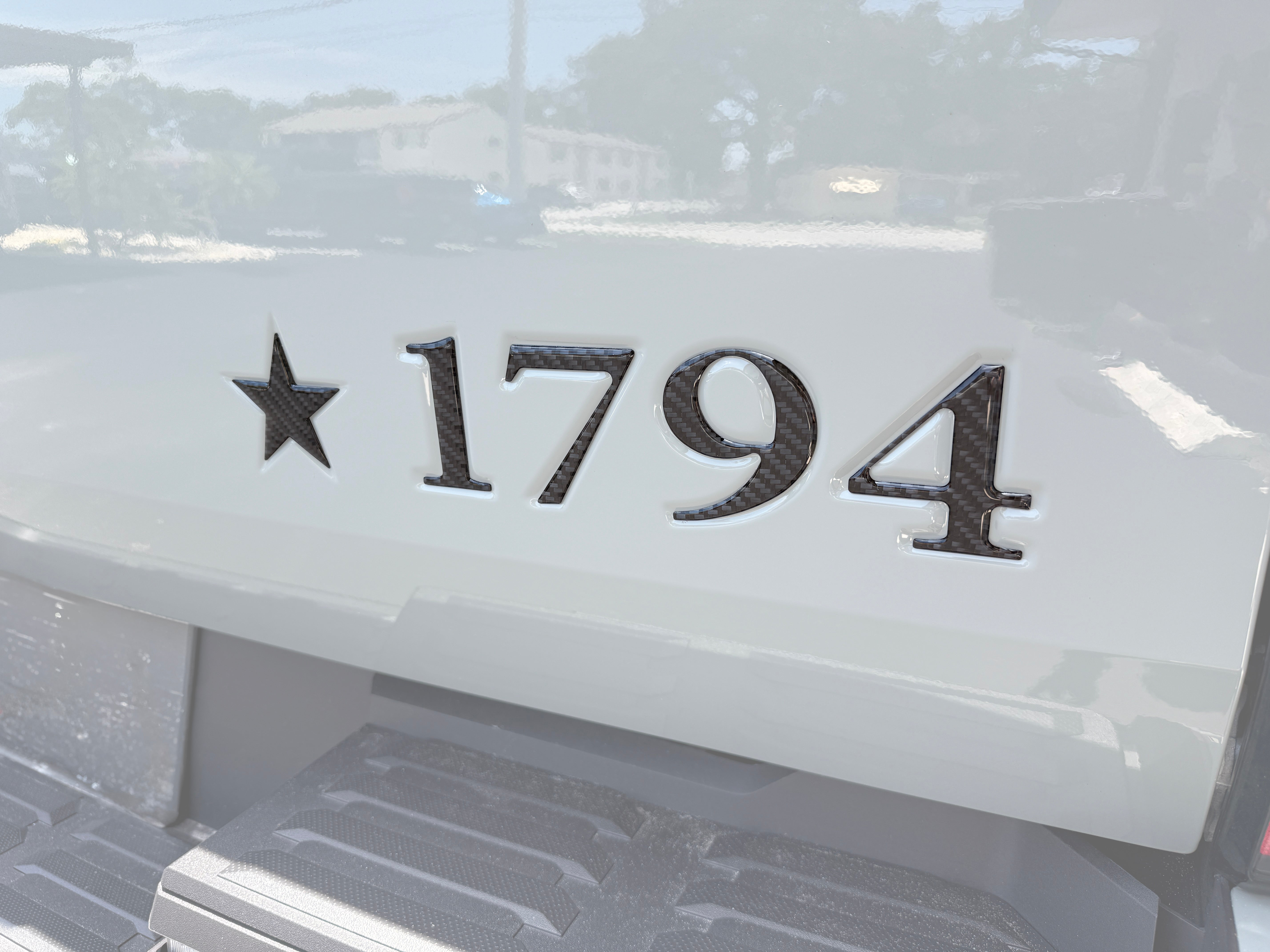 Tailgate Letter Inserts Fits 2022-2026 Toyota Tundra 1794