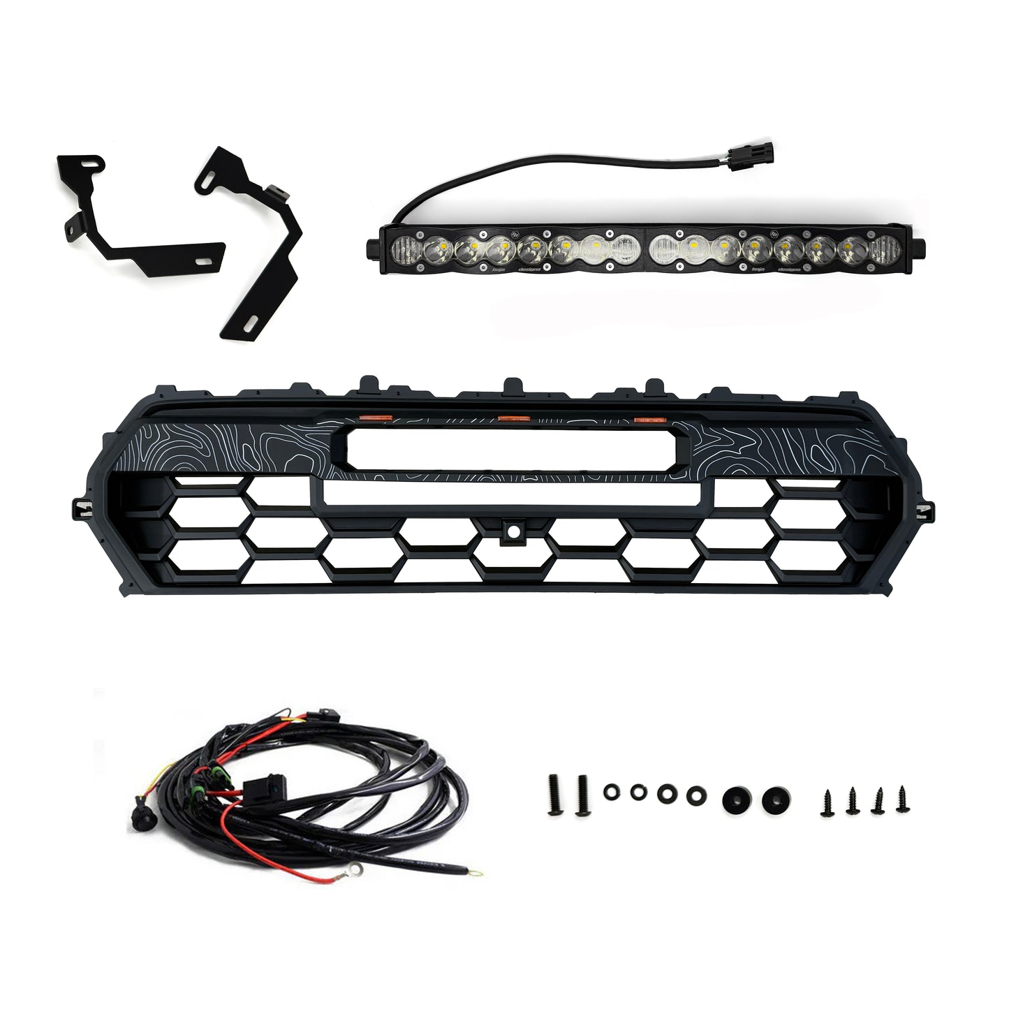 Complete Grille Kit for 2024+ Tacoma