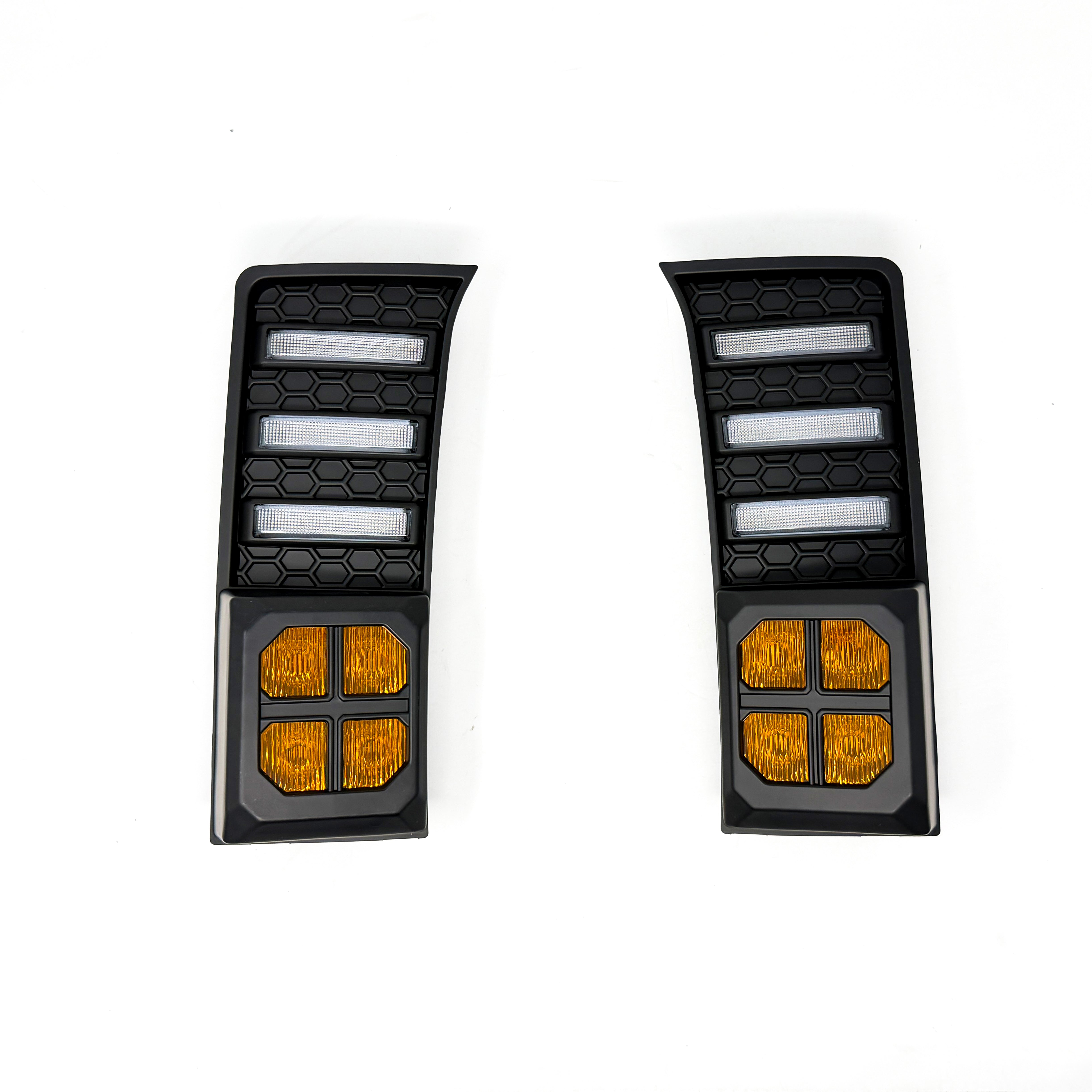 patoHIDライトトラップ Vent Light w/ DRL, Turn Signal & Pod Light for 2022+ Tundra