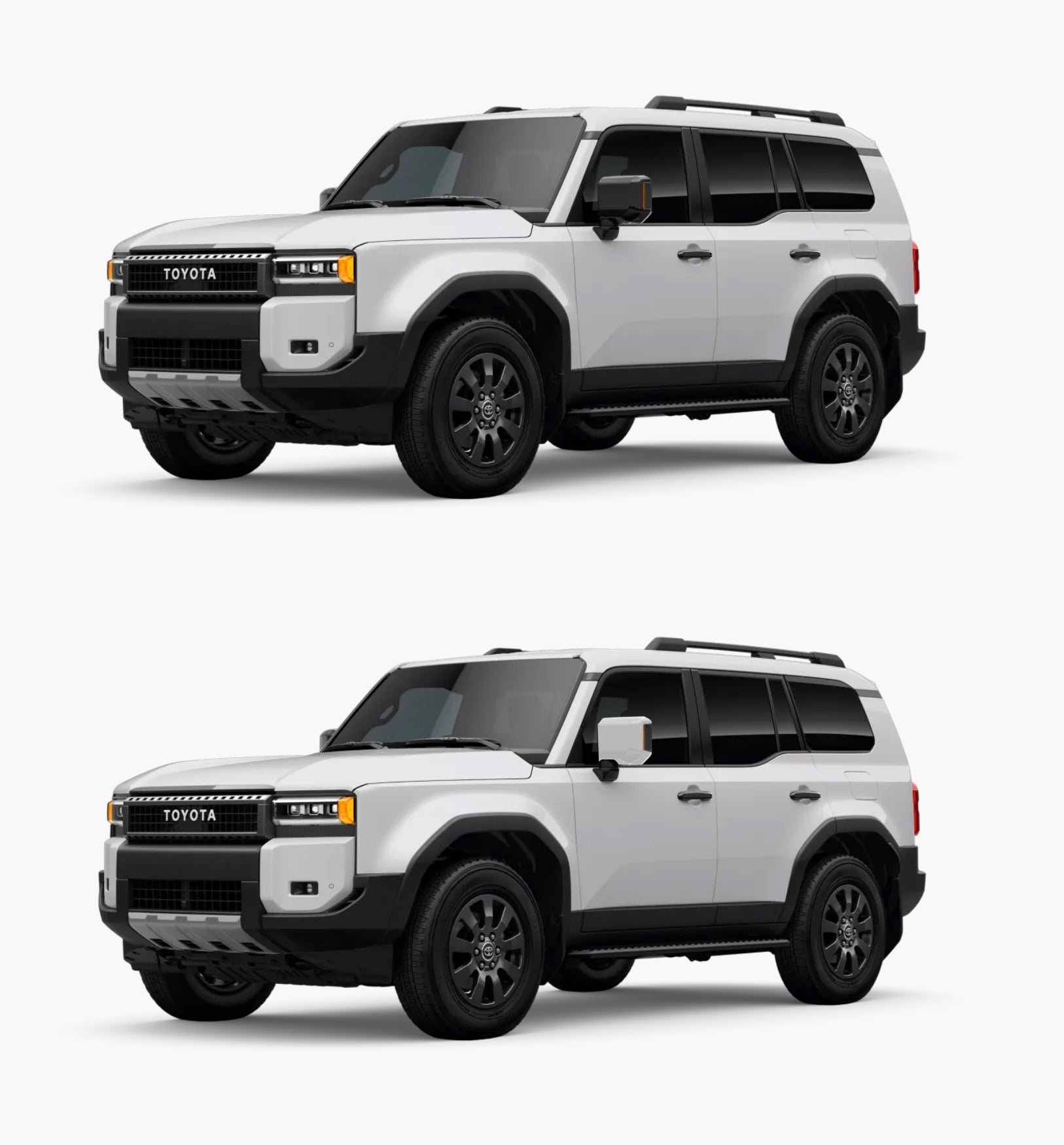 Paint Matched Mirror Caps for 2024+ Land Cruiser LC250 Series