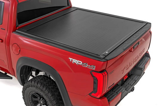 Power Retractable Bed Cover with T-Slots for Bed Racks