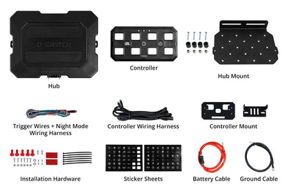 D-Switch Hub Mounting Kit for 2025-2026 Toyota 4Runner