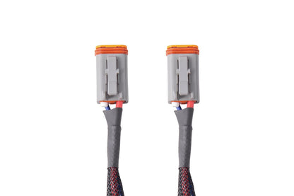 Heavy Duty Dual Output 4-pin Wiring Harness