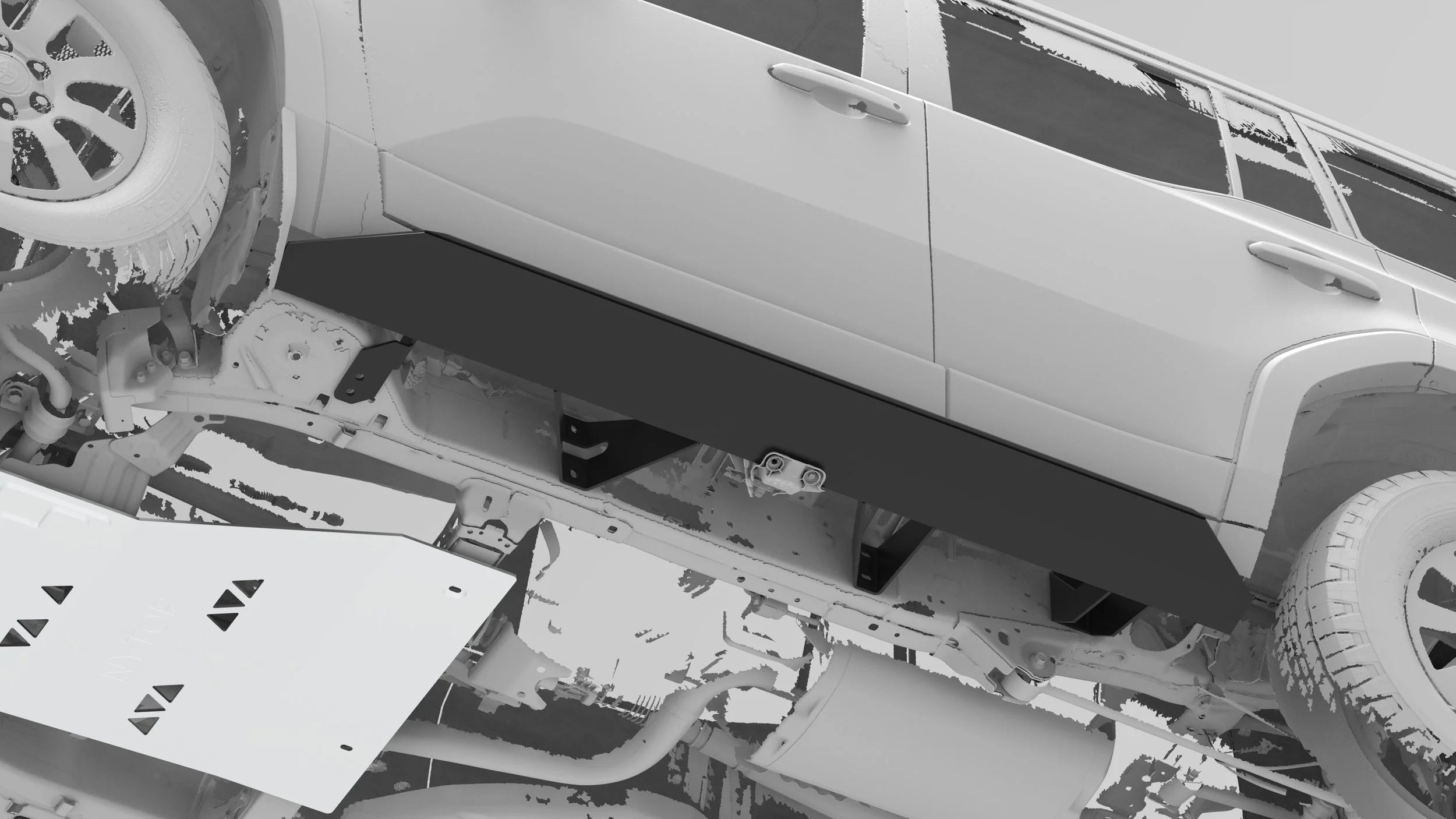 2024-Current Lexus GX550/Toyota Land Cruiser Rock Sliders