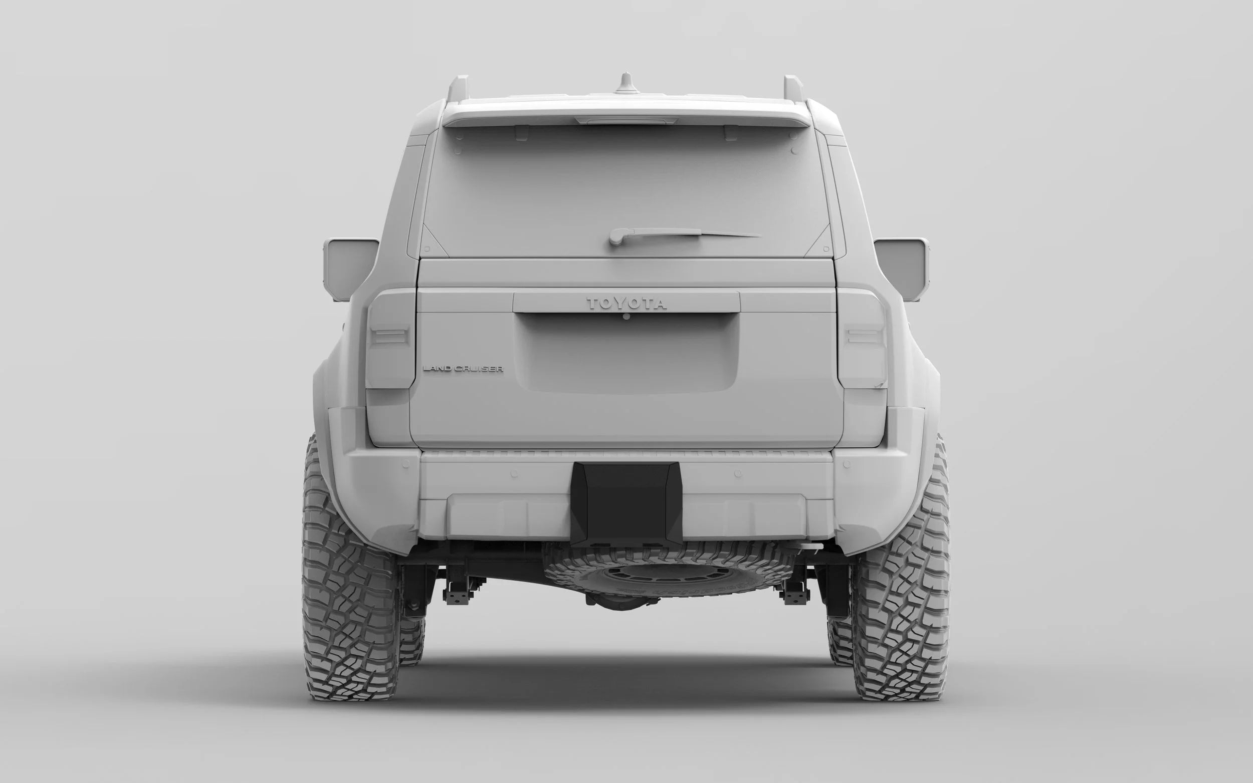 2024-Current Toyota Land Cruiser Rear Hitch Skid Cover