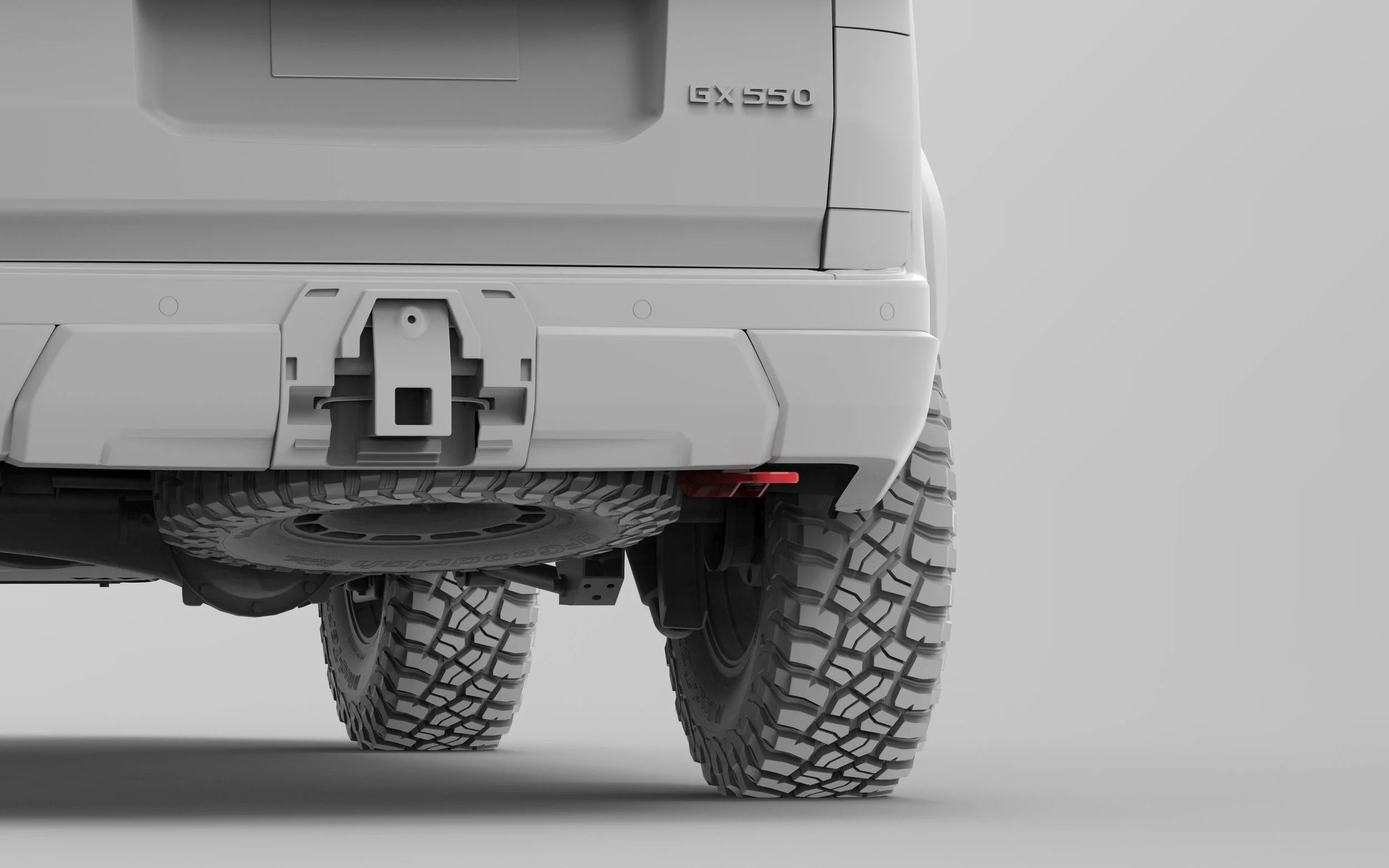 2024-Current Lexus GX550/Toyota Land Cruiser Rear Recovery Point