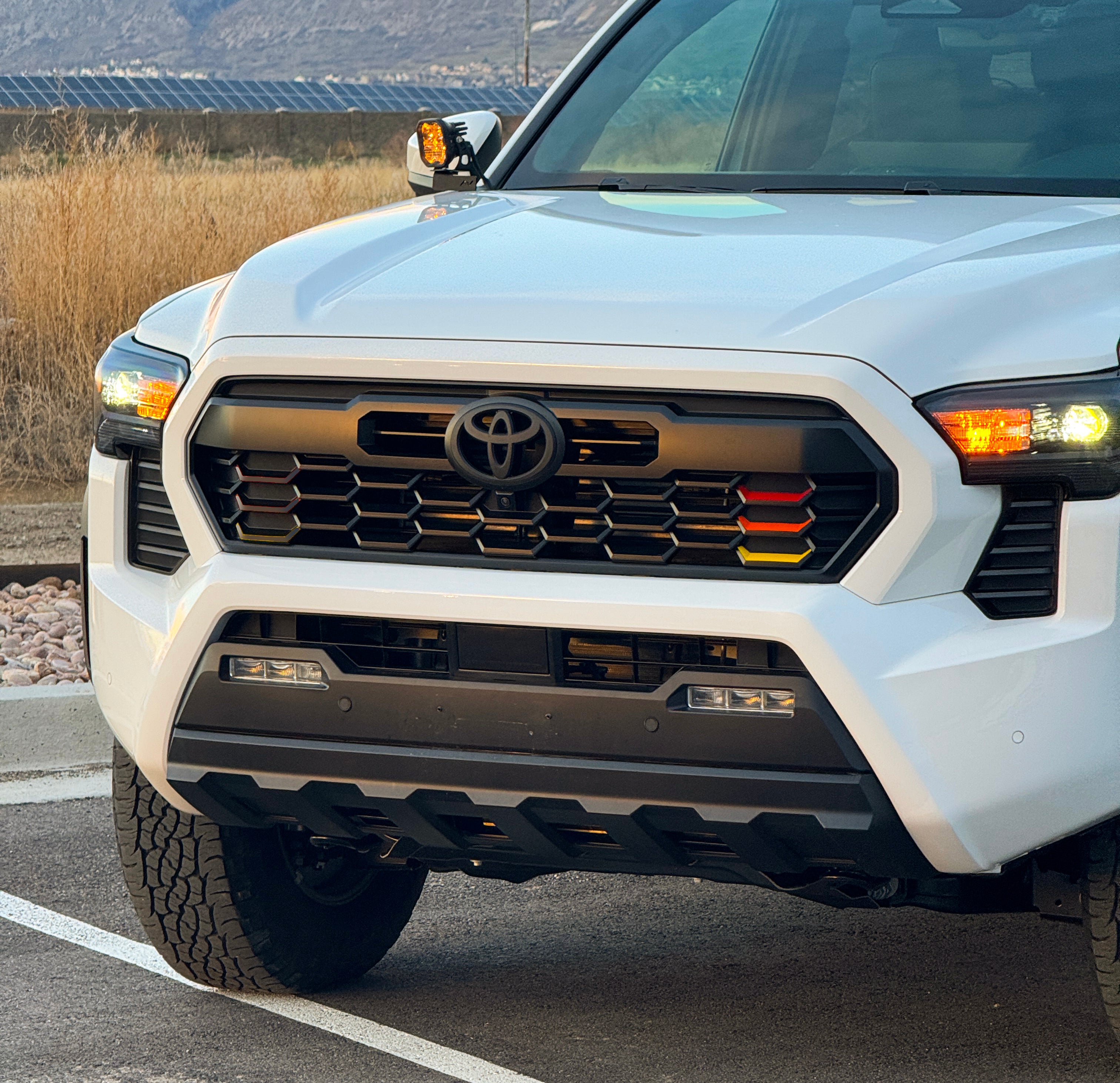 Heritage Vinyl Grille Decals for 2024+ Tacoma