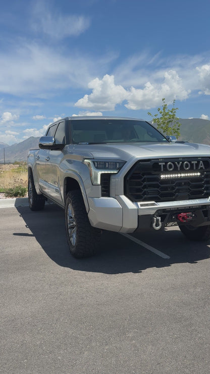 Gloss Black OEM TRD Pro Grille for 2022+ Tundra