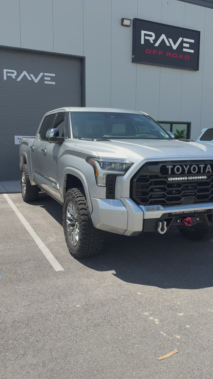 Gloss Black OEM TRD Pro Grille for 2022+ Tundra