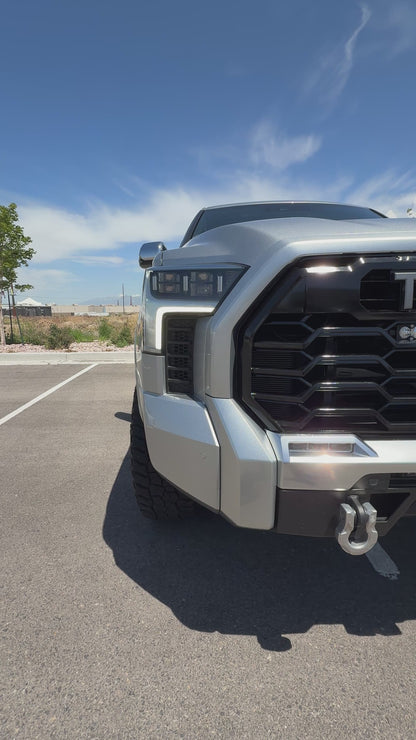 Gloss Black OEM TRD Pro Grille for 2022+ Tundra