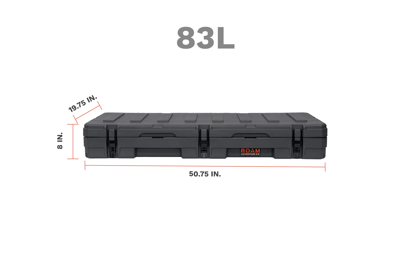 ROAM 83L Rugged Case