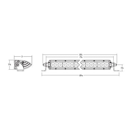 Rigid SAE Fog Lights for 2023+ Toyota Sequoia