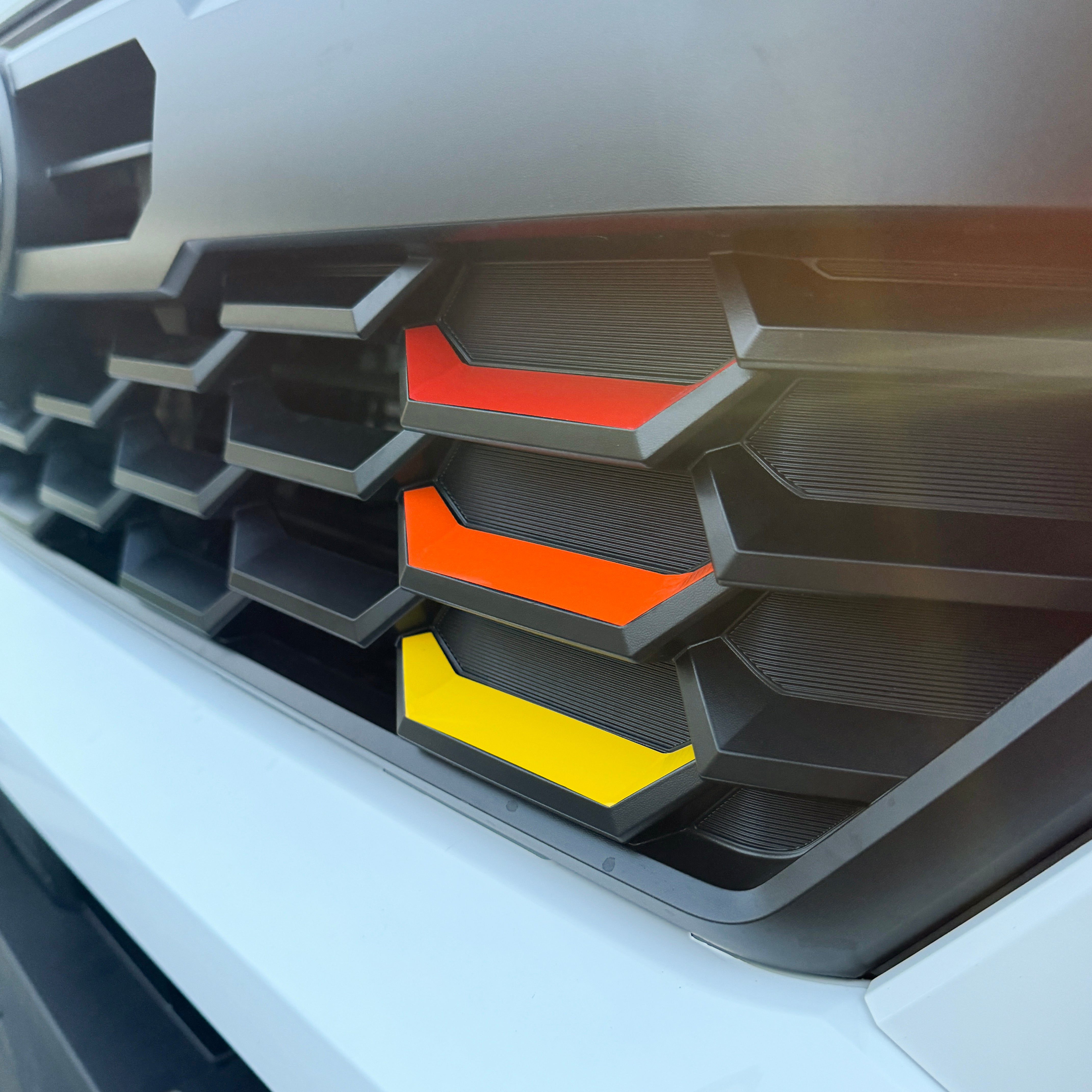 Heritage Vinyl Grille Decals for 2024+ Tacoma