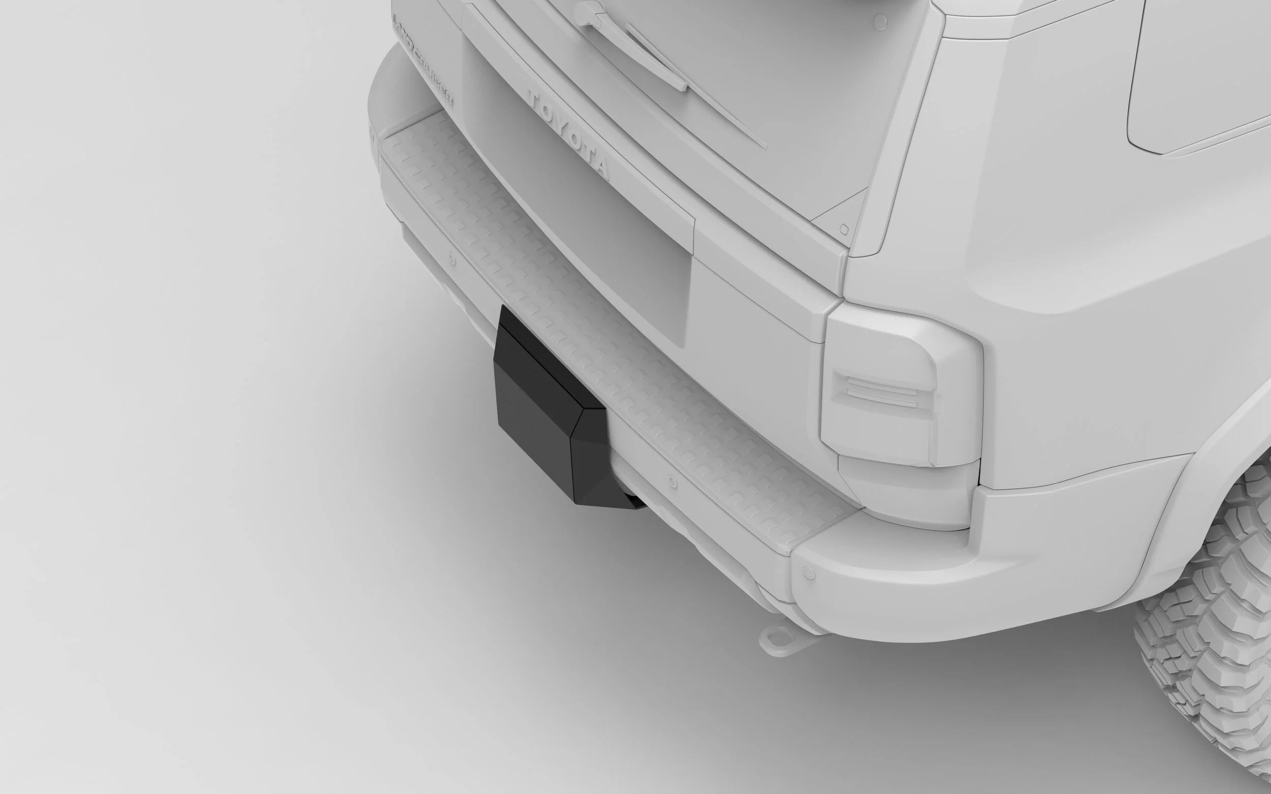 2024-Current Toyota Land Cruiser Rear Hitch Skid Cover