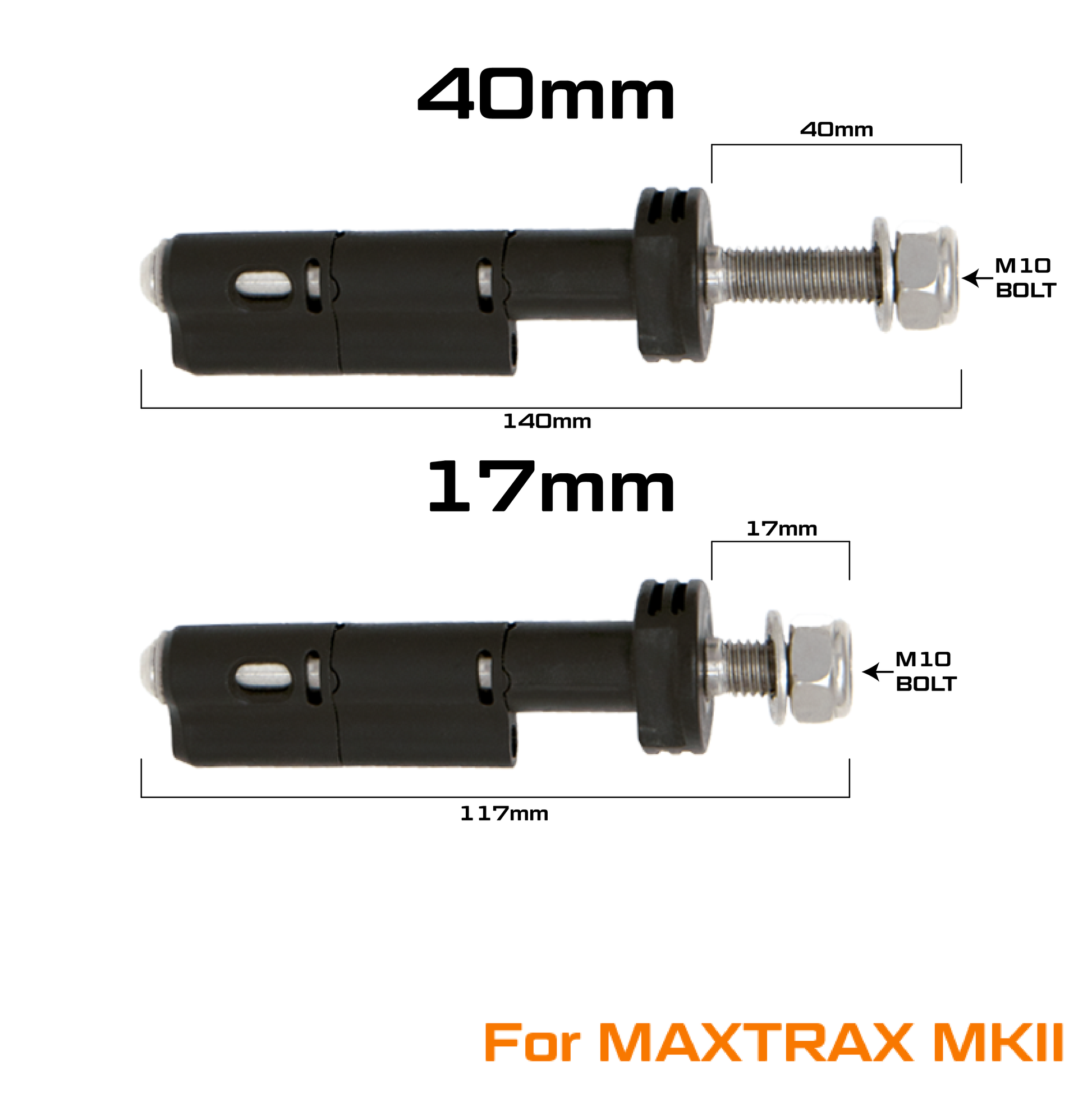 MAXTRAX MKII Mounting Pins – Rave Off Road