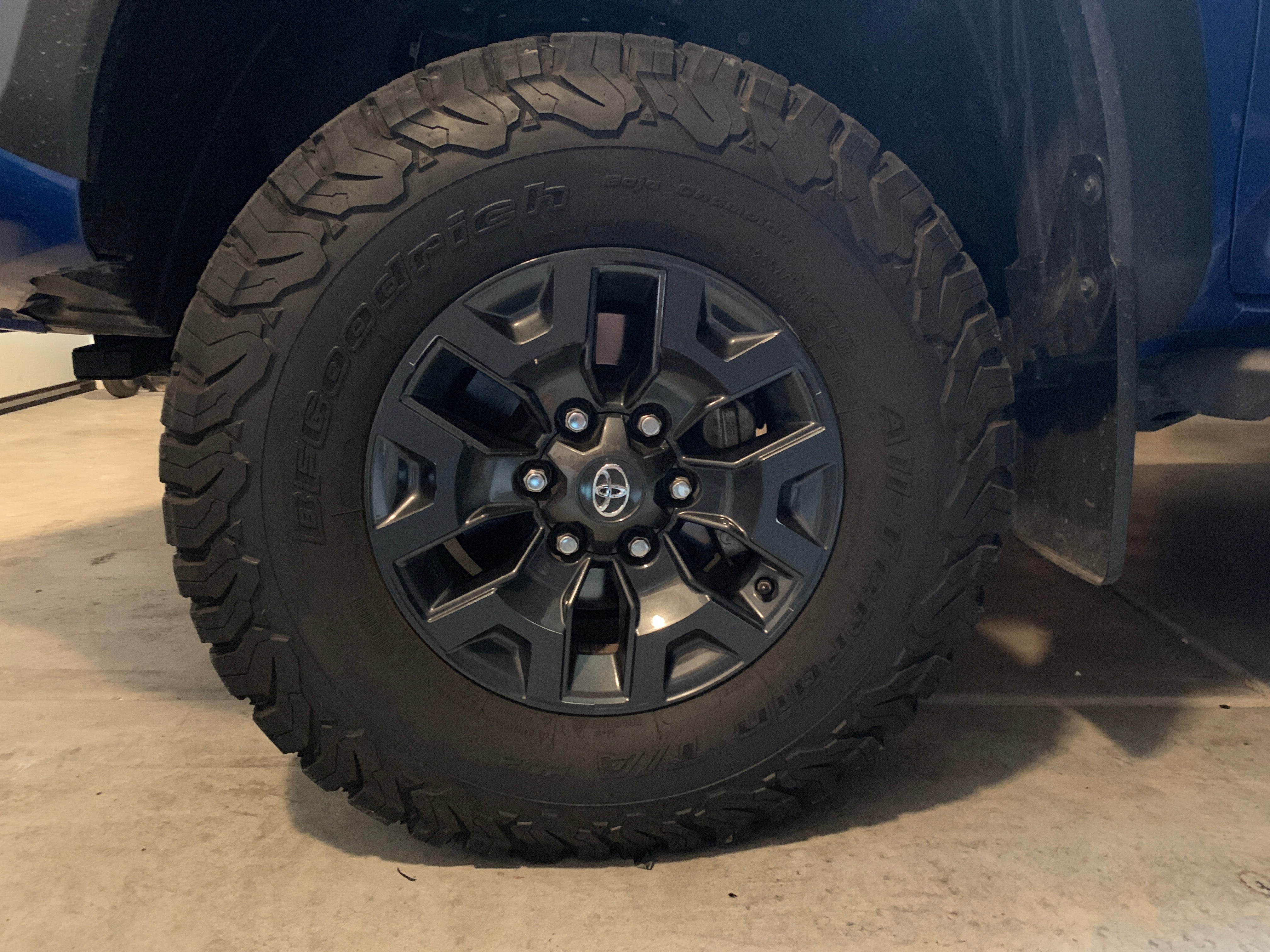 3rd Gen TRD Off Road Wheels Vinyl Blackout Kit